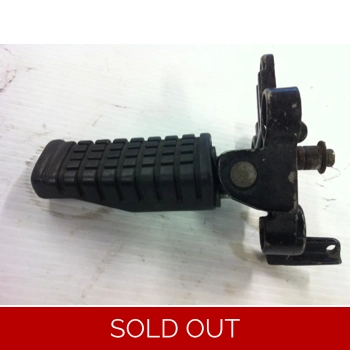 1989-93 Kawasaki EX500A Right Driver Foot Peg and Bracket 34028-1194 34003-1320